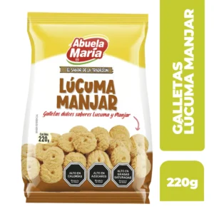 Galleta lucuma manjar