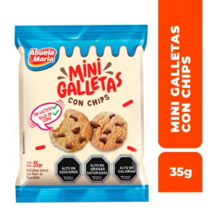 Galleta mini con Chips